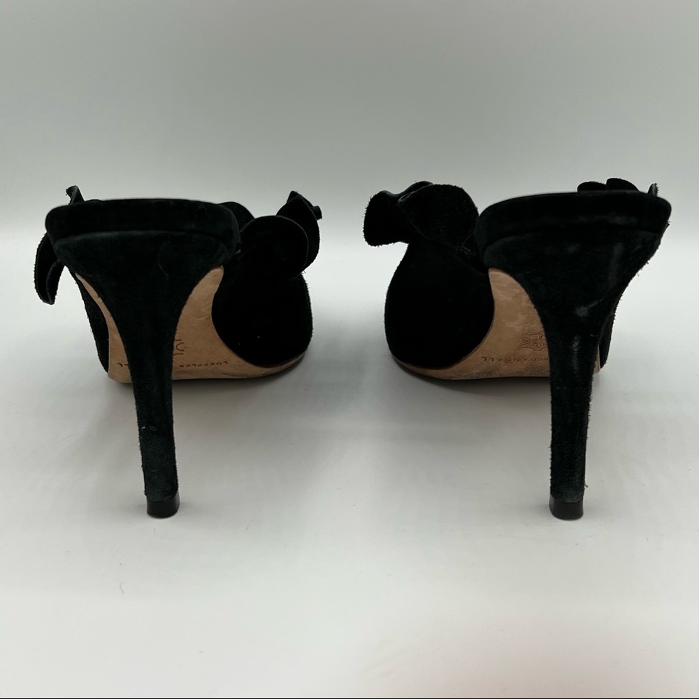 loeffler randall langley mule in black suede - Picture 12 of 15